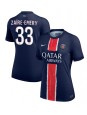 Paris Saint-Germain Warren Zaire-Emery #33 Heimtrikot für Frauen 2024-25 Kurzarm